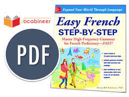 Recommended for beginner learners of french. Easy French Step By Step Master High Frequency Grammar Download Pdf