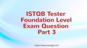 istqb tester foundation level exam