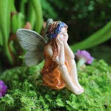 6x Miniature Garden Fairies Figurines