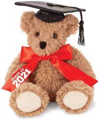 Graduation stuffed animal near me. Amazon Com Vermont Teddy Bear Graduation Bear Graduation Teddy Bear Super Soft 13 Inch Toys Games
