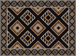 modern persian carpet texture motif