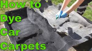 how to dye your carpets black you