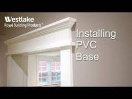 installing pvc base you