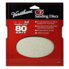 3 pack 80 grit sanding discs fits the
