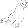 Coloring pages adopt me are cool images of animals from the famous computer game roblox. 1