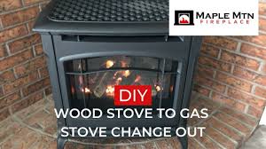 diy wood stove to gas stove daq change