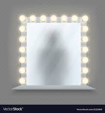 realistic makeup mirror gl in bulbs