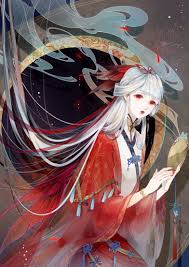 Hình ảnh anime girl tóc trắng thần thái, đẹp mê hồn