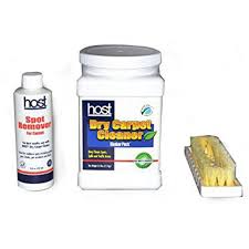 host dry carpet cleaning kit contains 2