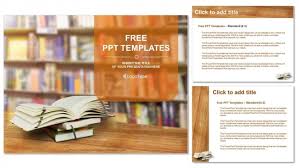 Opened Book Powerpoint Templates