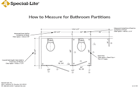 how to mere for bathroom parions