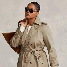 Trench Coat Trench Coats Women Belted