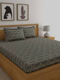 home grey cotton 140 tc bed