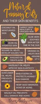 12 natural tanning oils and a diy