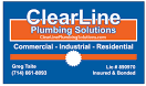 Clearline plumbing