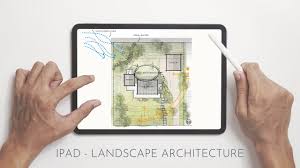 an ipad as a landscape architect