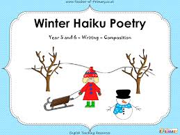 winter haiku poetry powerpoint