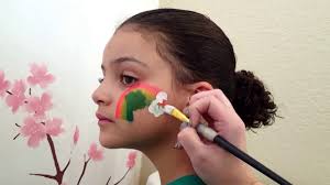 st patrick s day face paint tutorial