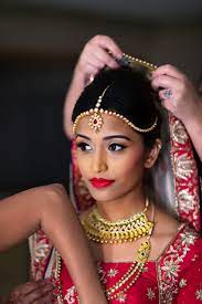 south asian wedding hair and makeup