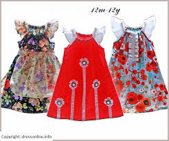 Measurements And Size Chart For Sewing Childrens Clothing