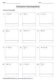 Multi Step Equations Worksheets Two
