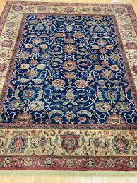dark blue oriental rug