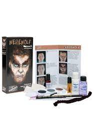 mehron werewolf character makeup kit