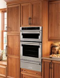 You can simply build that out of 2x4s with a plywood base and then slide the oven in so it ends up right on top of that platform and then attach it to the cabinets from. Kitchenaid 30 Built In Double Electric Convection Wall Oven Stainless Steel Kode500ess Best Buy