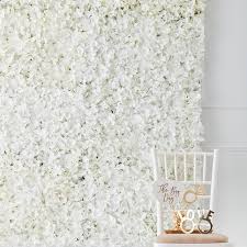 White Flower Wall Decorations White