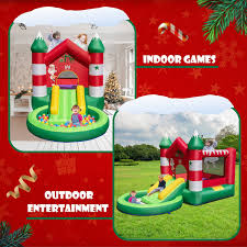 inflatable bounce house with er for
