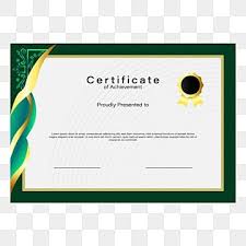 certificate border template png vector
