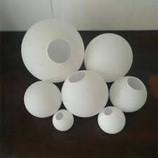 Matte White Globe Glass Lamp Shade