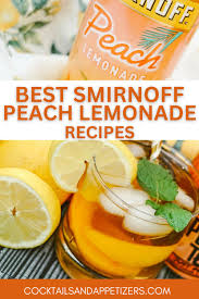 smirnoff peach lemonade recipes