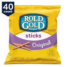 rold gold pretzel sticks 40 ct 1 oz
