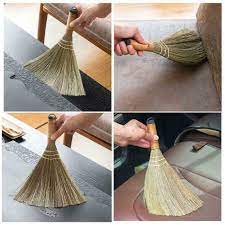 soft bristle broom wood floor brush