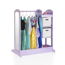 pretend play costume storage with