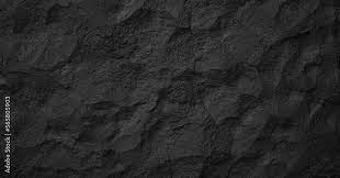 black or dark gray rough stone texture