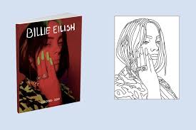 These are photoshoots that billie eilish has done over the years. Billie Eilish Coloring Book Unicef Charity Hypebae