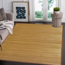 venice natural bamboo 5 x 8 floor mat