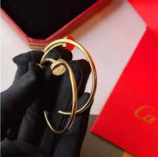 Gold Round Earrings Designer Lucky Charm Women Bow Party Wedding Rhinestone Birthday Gift Luxury Classic Brand European American