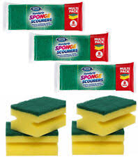 asda sponge cloths 4 kitchen dish