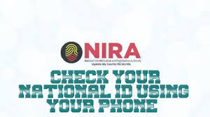 national id in uganda using a phone