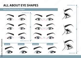 how to determine eye shape various