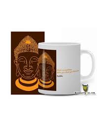 budhha says designer coffee mug