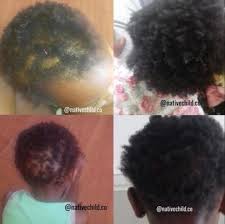 Improves natural hair, or relaxed hair, and natural. Nativechild