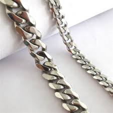 china curb chain polished for hip hop