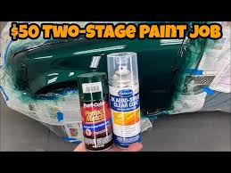 Diy Two Stage Paint Job With Duplicolor