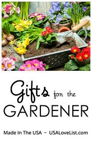 American Made Gifts For Gardeners Usa