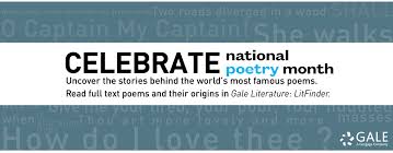 april is national poetry month east