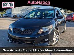 used black 2010 toyota corolla s for